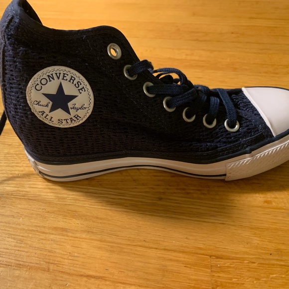 Converse Shoes - Hidden Wedge High Top Lace Converse